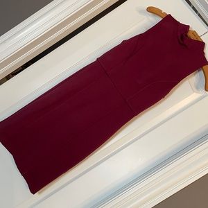 NWOT French Connection burgundy cocktail dress